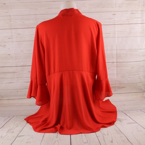 (sold)Soft Surroundings L Jacket Open Front - Picture 3 of 6